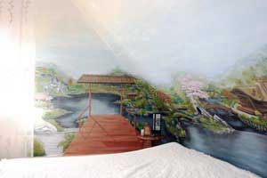 Illusionsmalerei - Schlafzimmer